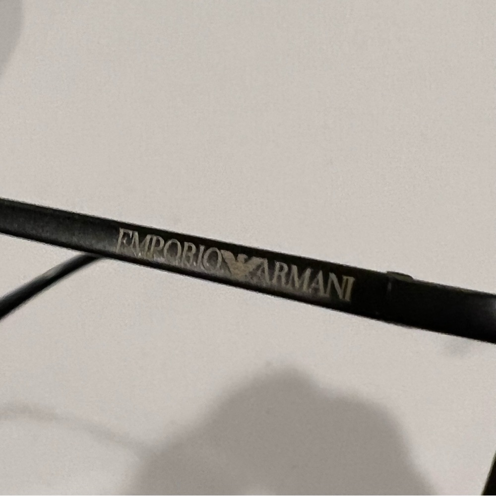 Emporio Armani Mens Aviator Style Eyeglasses - Picture 13 of 16